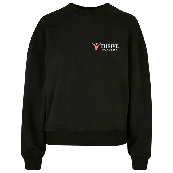 Thrive Academy  - Women’s oversized crew neck sweatshirt Thumbnail